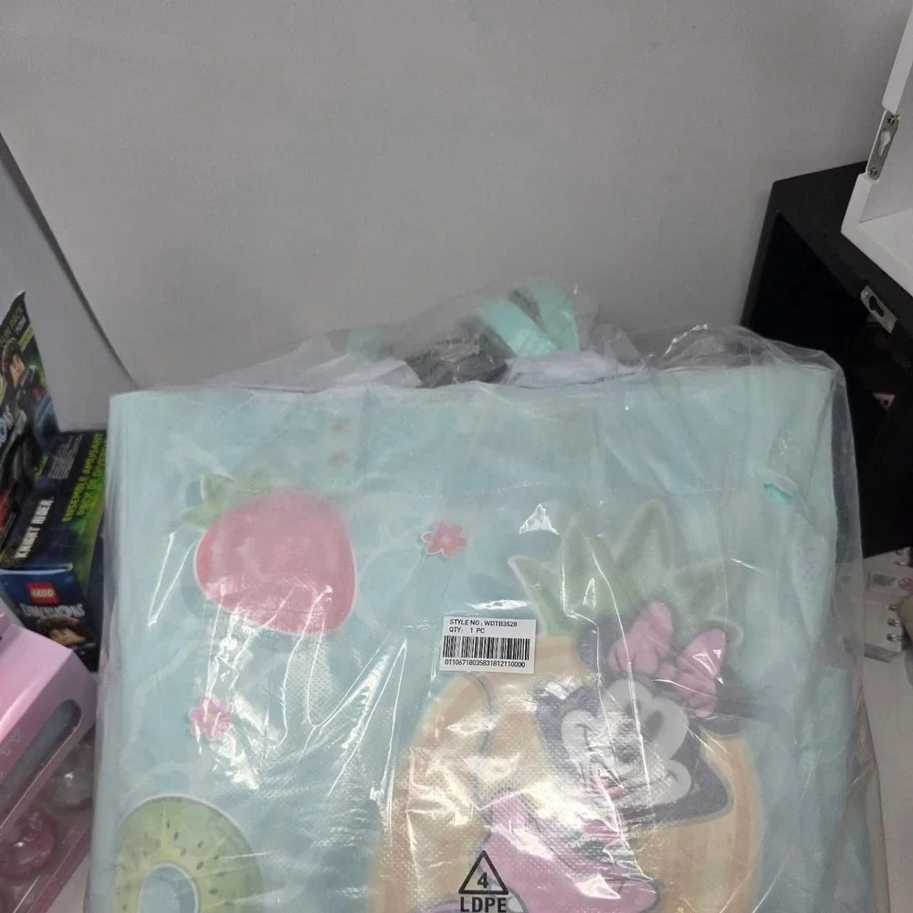 Loungefly Disney Mickey Mouse & Minnie Mouse Beach Tote Bag